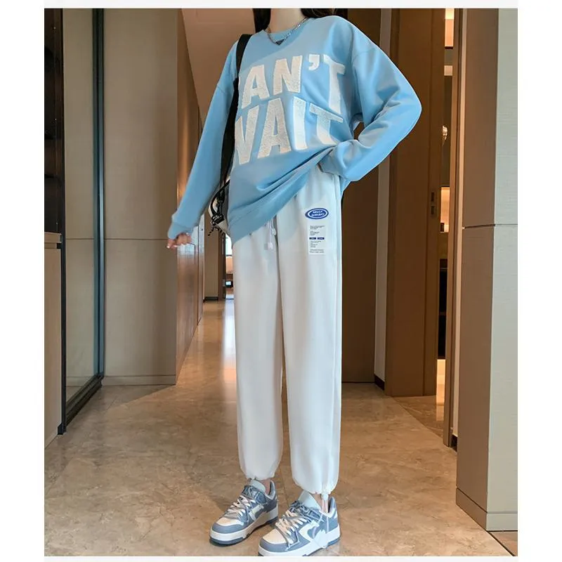 Casual Banana-Shaped Plus Sports Loose Fit Sweatpants