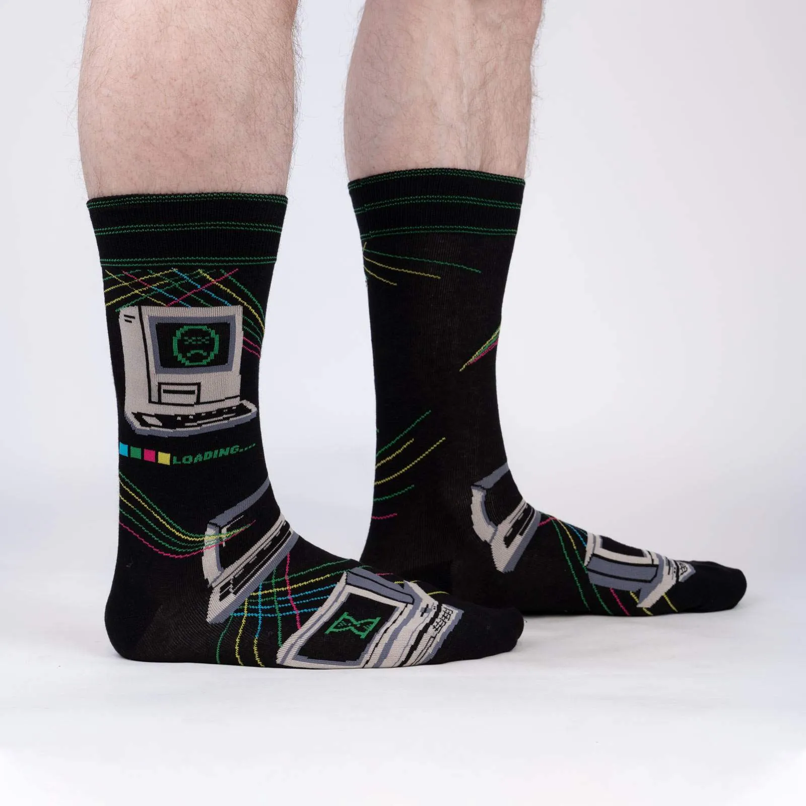 Control-Alt-Delete, Computer Men's Crew Socks