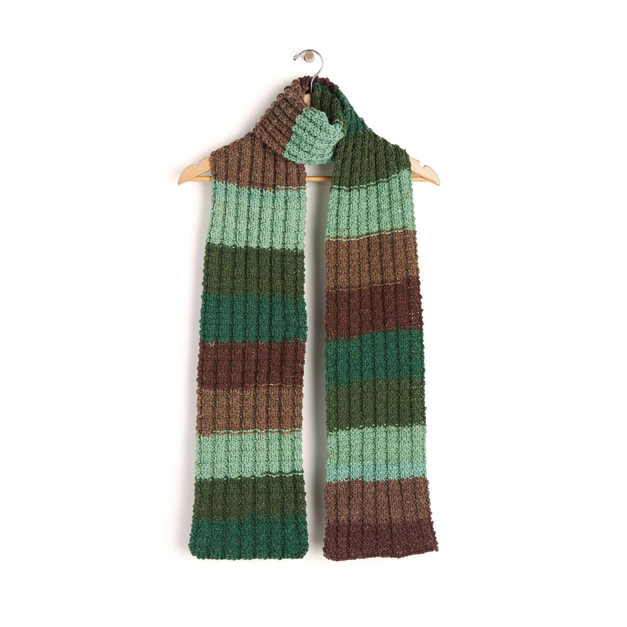 Red Heart Heartwarming Knit Scarf