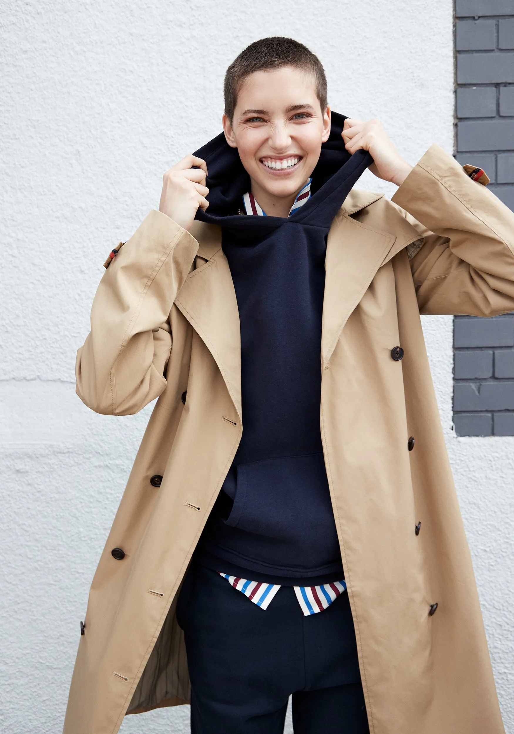 The Oversized Hoodie - Navy