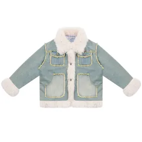 Thick Quilted Lamb Cashmere Jacket | High-End Retro Cotton Coat for Autumn/Winter